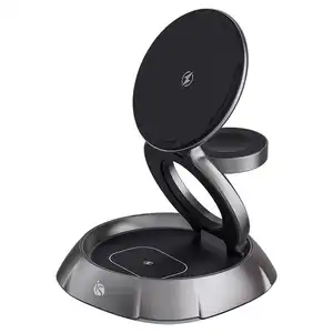 Chargeur Magnétique Sans Fil 3 en 1