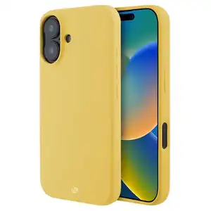 Capa Silicone Líquido Magsafe iPhone Amarelo 17