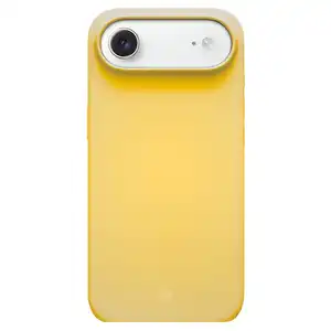 Capa Silicone Líquido Magsafe iPhone Amarelo Air