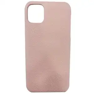 Coque iPhone en Cuir Personnalisable Areia 12 Pro Max Letras Sem Cor
