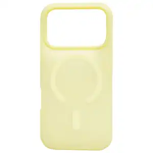Doorzichtige laag MagSafe Kleur Geel iPhone 17 Pro