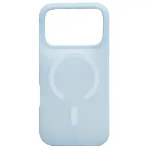 Funda Transparente Colorida MagSafe Azul Claro iPhone 17 Pro Max