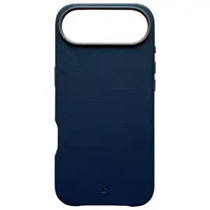 Coque en cuir MagSafe Bleu iPhone Air