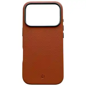 Magsafe leren hoesje Bruin iPhone 17 Pro