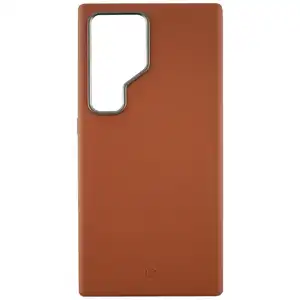 Coque Samsung Cuir MagSafe Marron S24 Plus