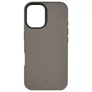 Coque en cuir MagSafe Gris iPhone 17