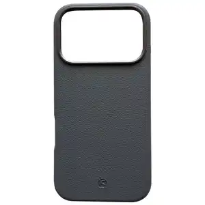 Magsafe leren hoesje Grijs iPhone 17 Pro Max