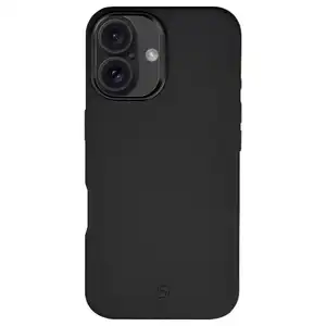 Funda Transparente Colorida MagSafe iPhone 16 Plus Negro