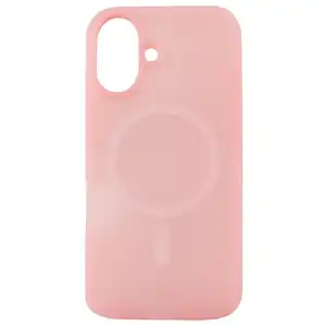 Capa Transparente MagSafe Colorida iPhone 16 Rosa