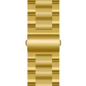 Metalen armband Apple Kijk 42/44/45 mm Goud