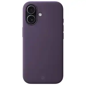 Funda en Silicona Líquida Magsafe iPhone 16 Morado Oscuro