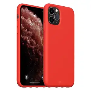 Funda en Silicona Líquida Magsafe iPhone 11 Pro Max Rojo