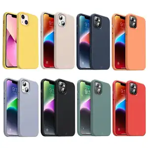 Vloeibare Siliconen MagSafe-hoes voor iPhone