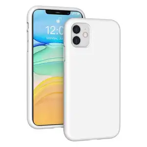 Capa Silicone Líquido Magsafe iPhone Branco 11