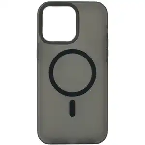 Capa Transparente MagSafe Colorida iPhone 12 Preto