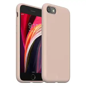 Capa Silicone Líquido Magsafe iPhone Areia 6 Plus