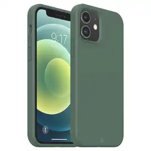 Coque en Silicone Liquide Magsafe pour iPhone XS Max Vert