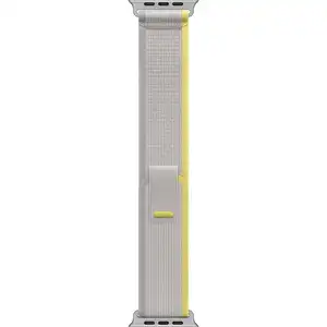 Bracelet en Nylon pour Apple Watch 42/44/45/49mm yellow+beige