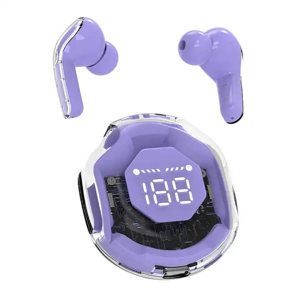 Earpods Bluettoh Neon Grape