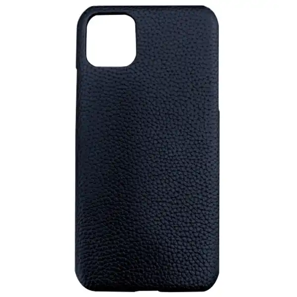 Coque iPhone en Cuir Personnalisable Azul Pacífico 11 Pro Max Letras Sem Cor