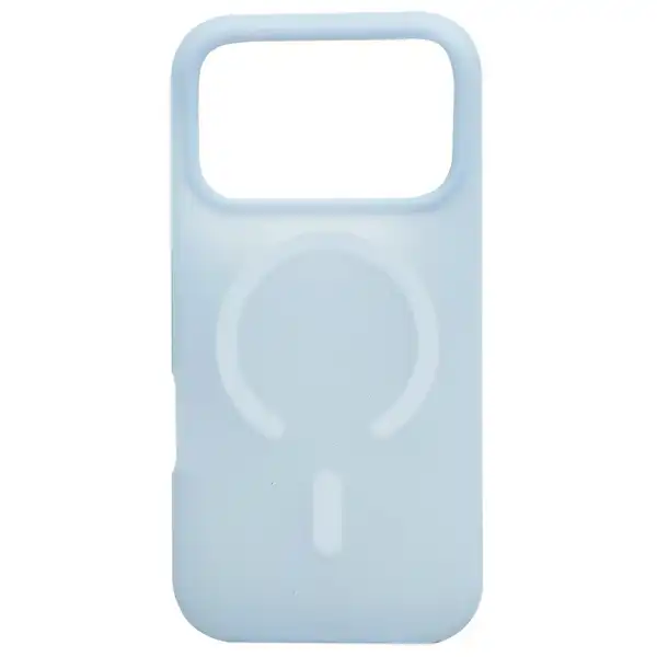 Funda Transparente Colorida MagSafe Azul Claro iPhone 17 Pro Max