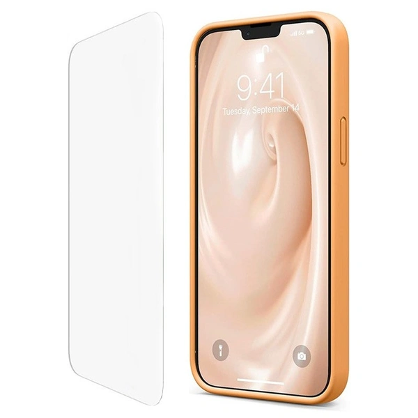 Funda en Silicona Líquida Magsafe iPhone 7 Naranja