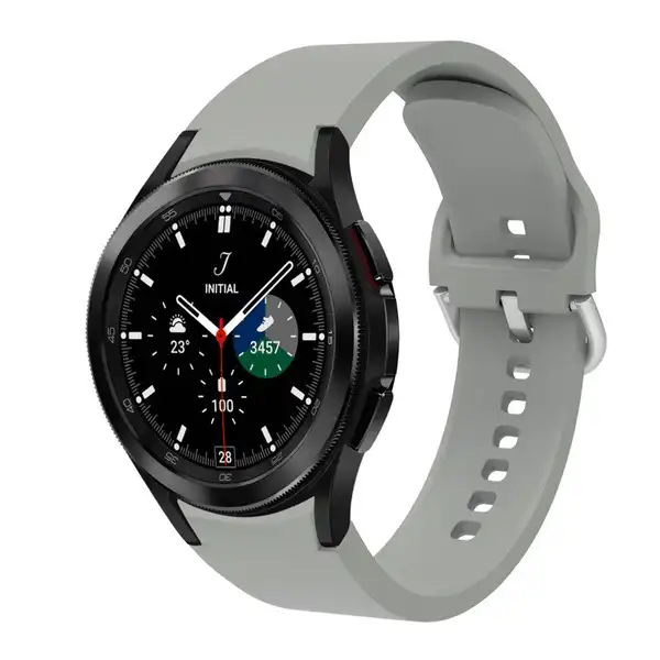Bracelet Silicone Samsung Watch Gris Galaxy Watch6