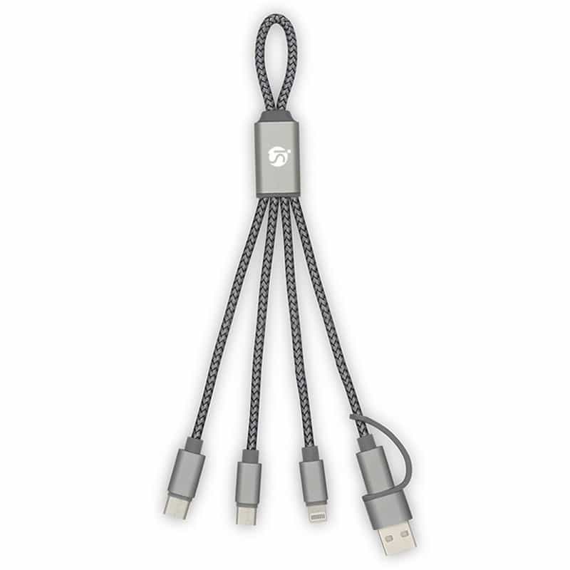 Cabo USB 4 em 1 19cm