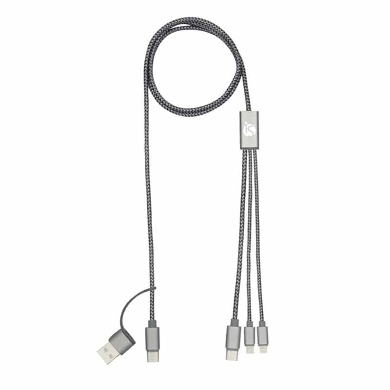 Cable USB 4 en 1 m
