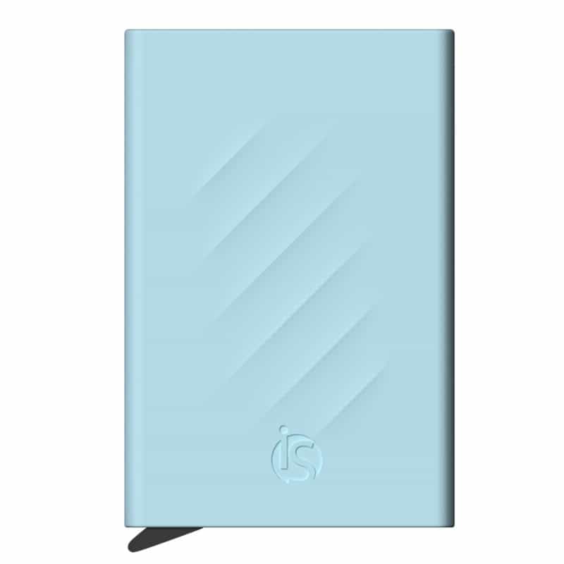 Porta Cartões em Silicone Azul