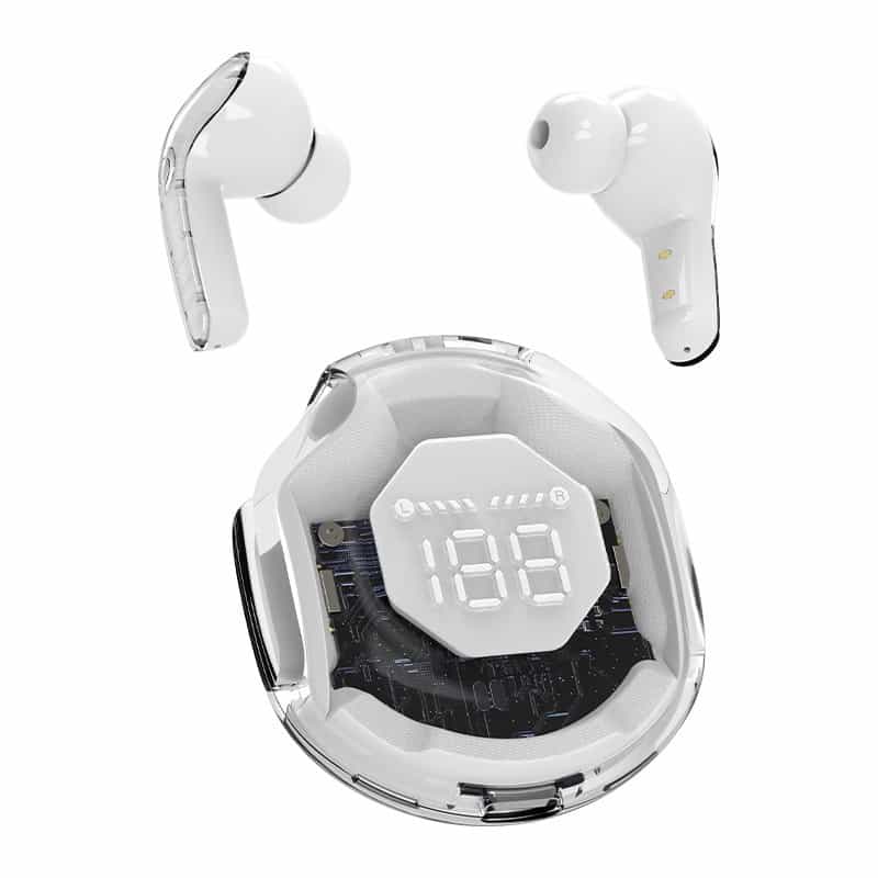 Earpods Bluettoh Neon Snow