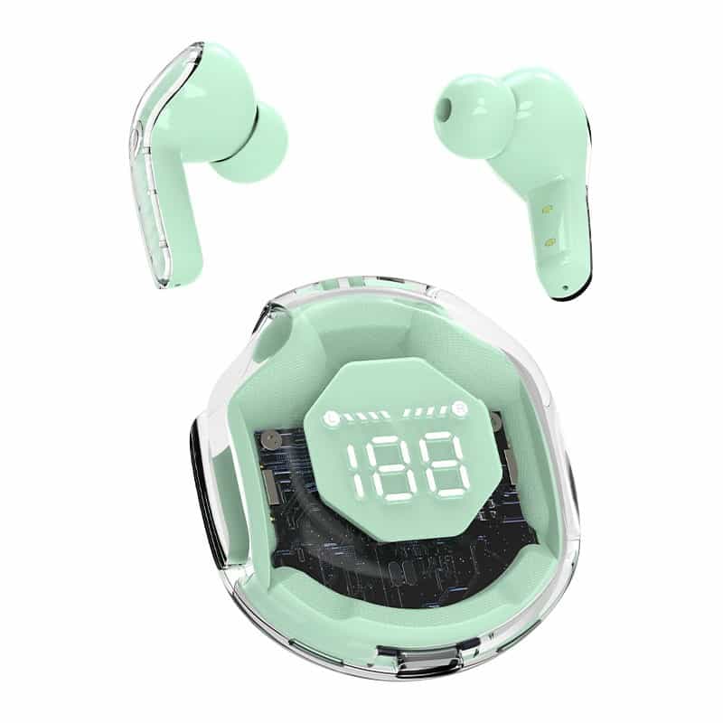 Earpods Bluetooth Neon Pistachio