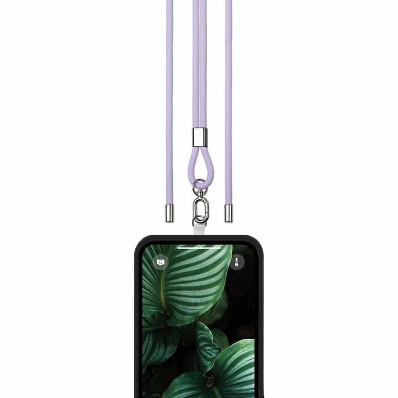 Cordão de Silicone para Telemóvel Lavender
