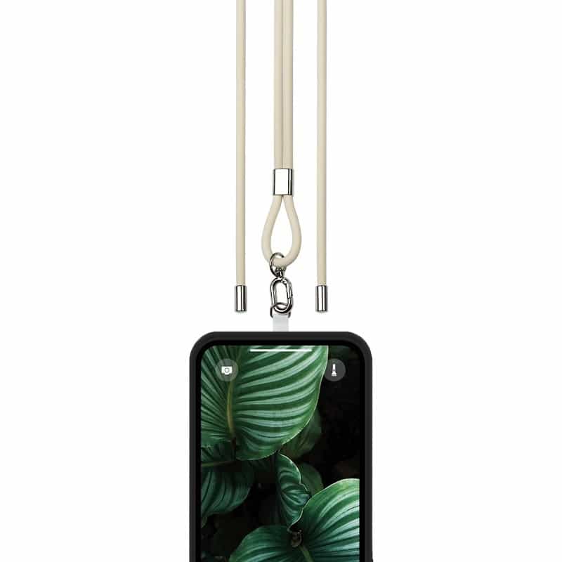 Cordão de Silicone para Telemóvel Pearl
