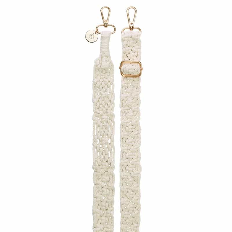 Lanière Téléphone Macramé Pearl