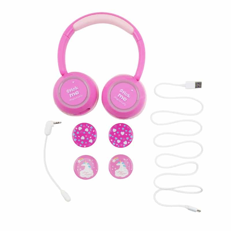 Headphones Wireless para Criança Rosa