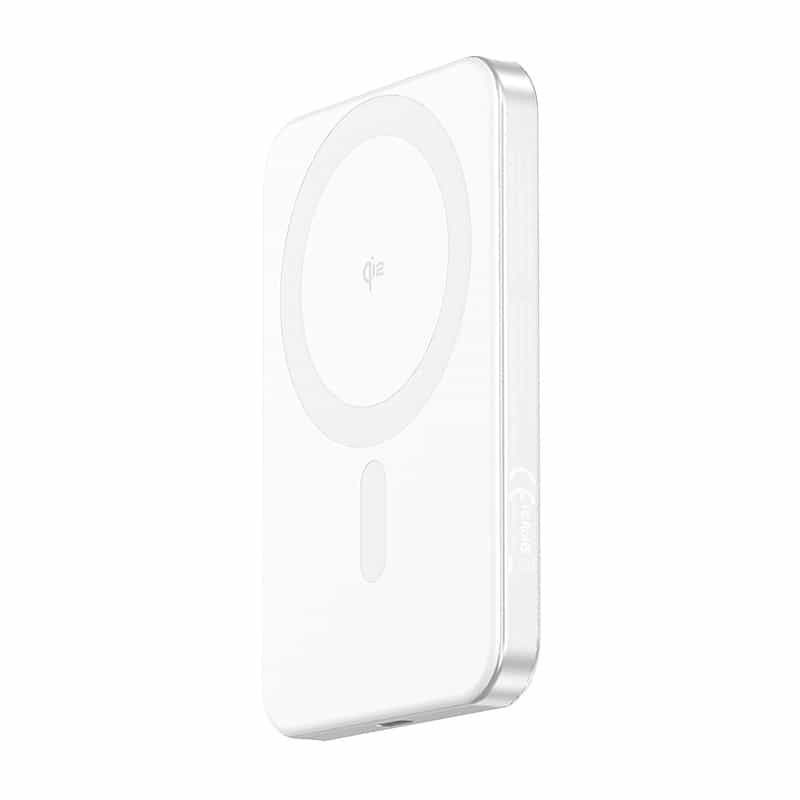 Powerbank Magsafe Qi2 Prateado