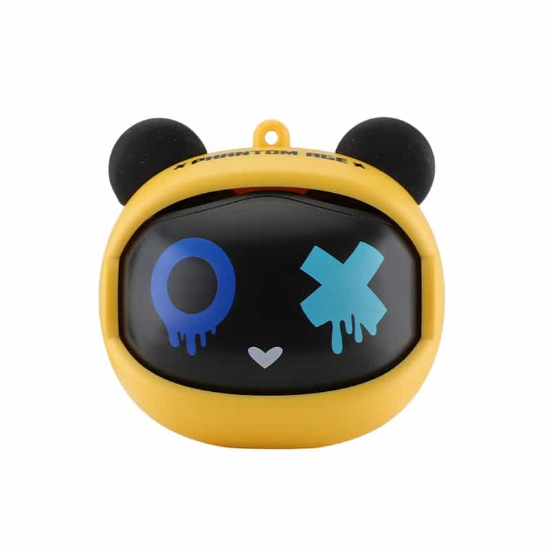 Fones Bluetooth para Criança Amarelo