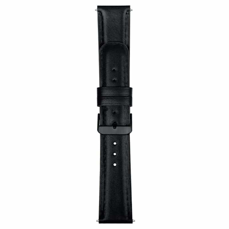 Correa Smartwatch de Cuero Negro