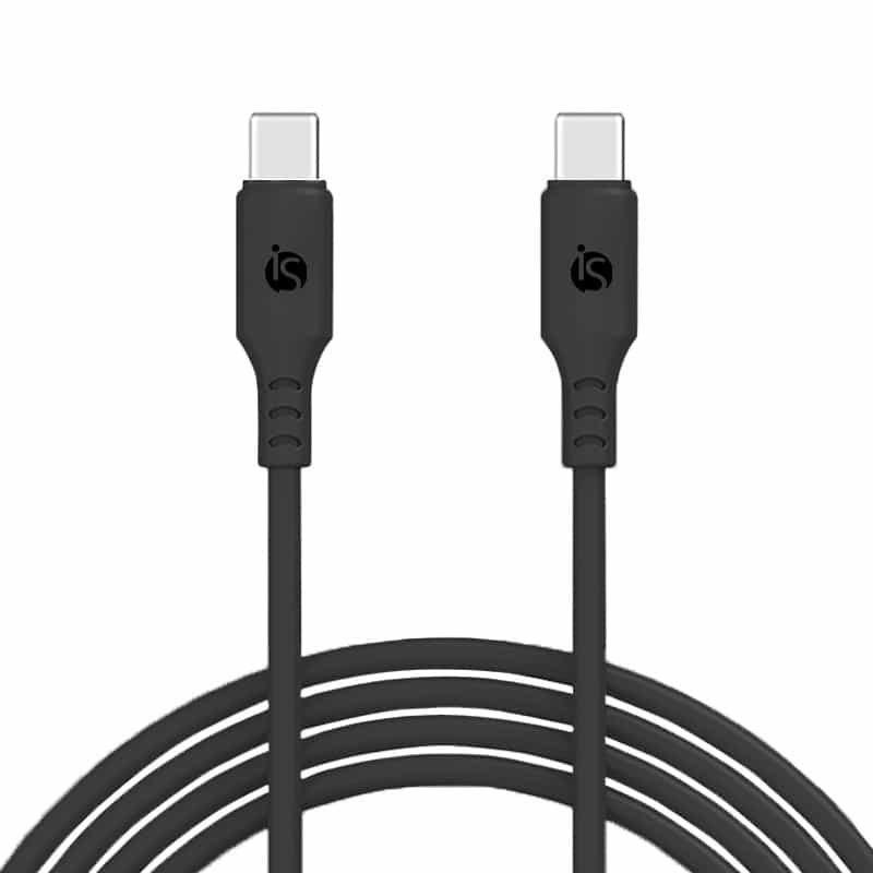 Cabo Silicone Líquido USB-C - USB-C Preto