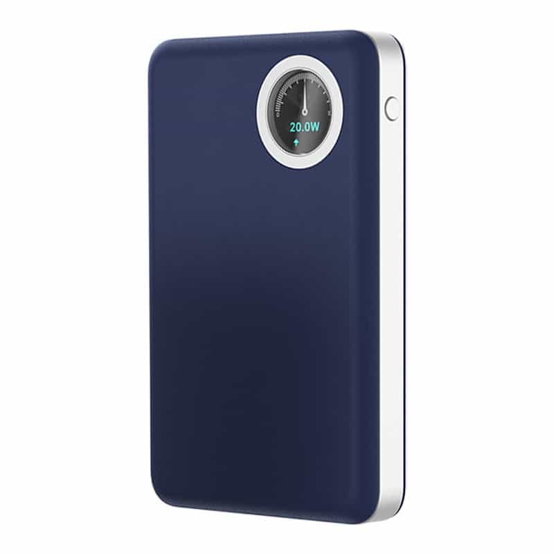 Powerbank MagSafe com LCD Azul