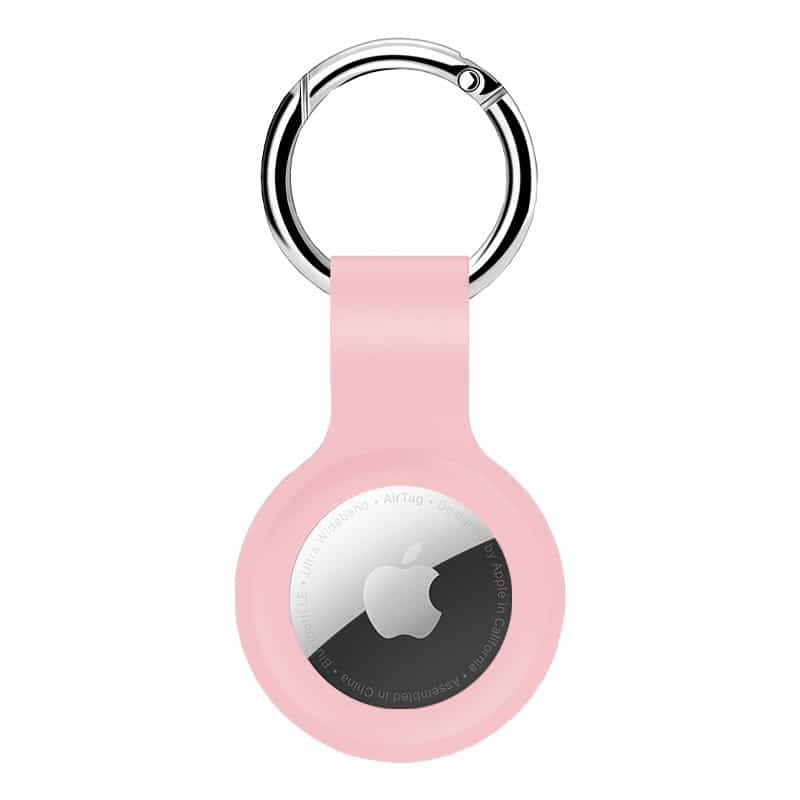 Porte-clés en silicone liquide AirTag Sable
