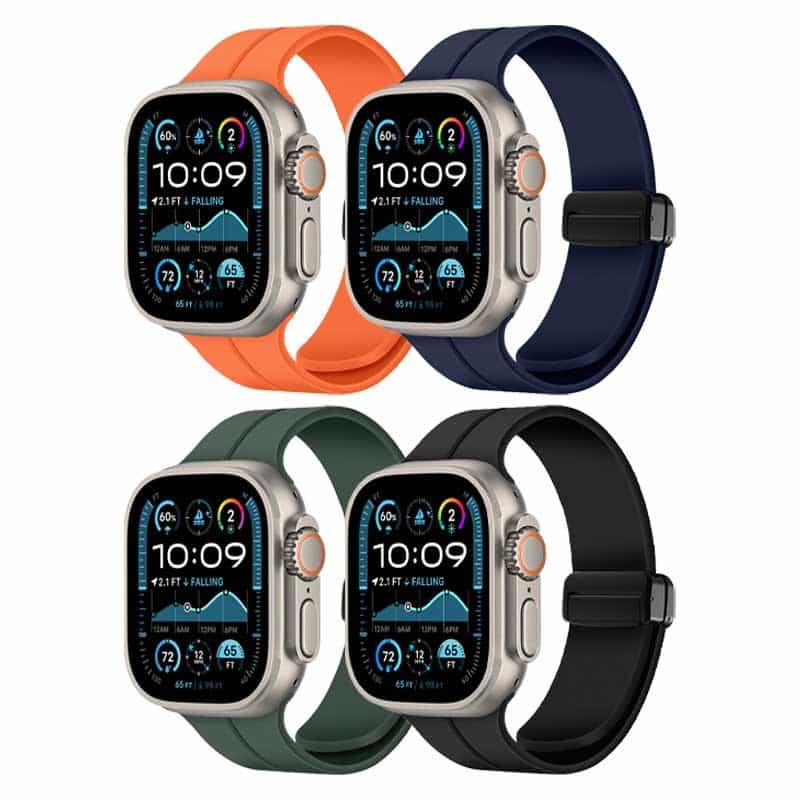 Correa de Silicona Magnética para Apple Watch