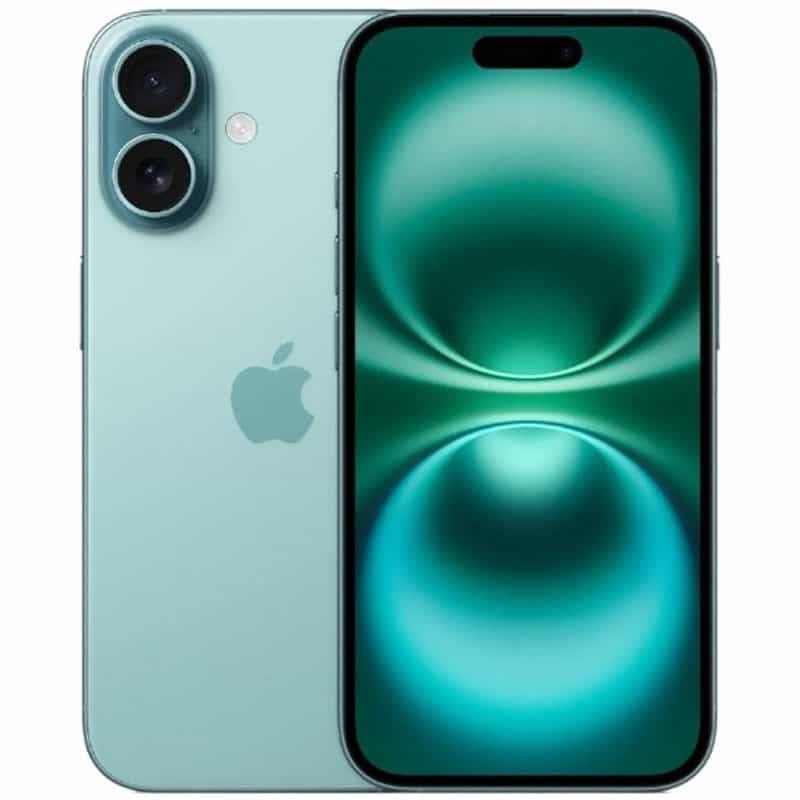 iPhone 16 128 GB Très Bon Vert Bleuté