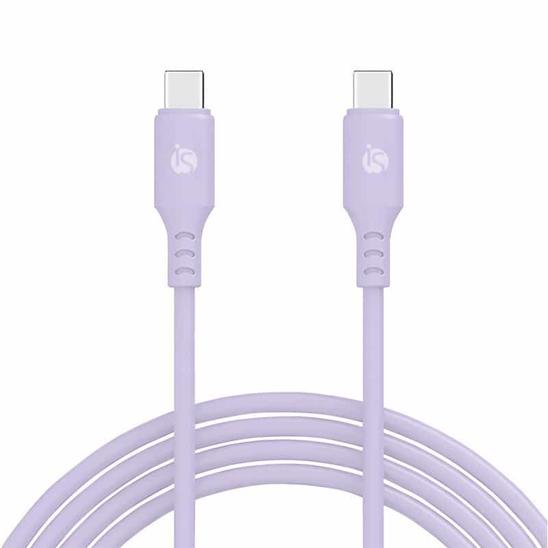 Câble USB-C - (Lightning et USB-C) Lavanda USB C   USB C