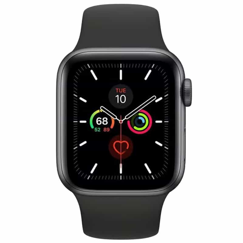 Apple Watch Series 5 44 mm GPS Heel goed Zidelijk grijs