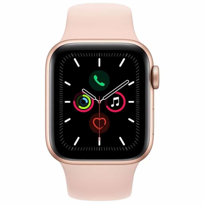 Apple Watch Series 5 44 mm Goud GPS Heel goed