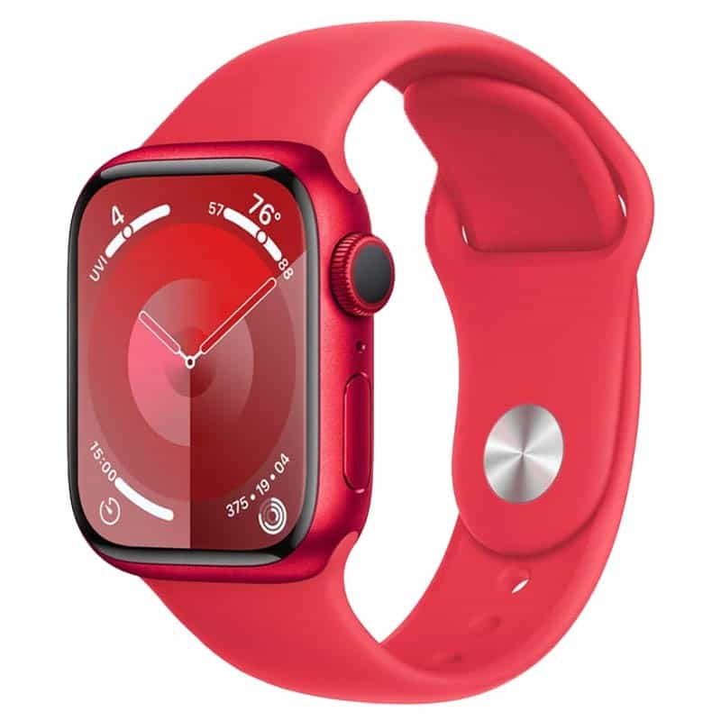 Apple Bekijk serie 8 41 mm Geweldig GPS Rood