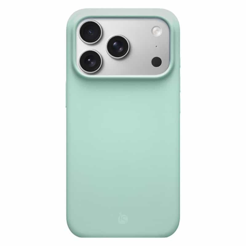 Funda en Silicona Líquida Magsafe iPhone Azul Claro 17 Pro