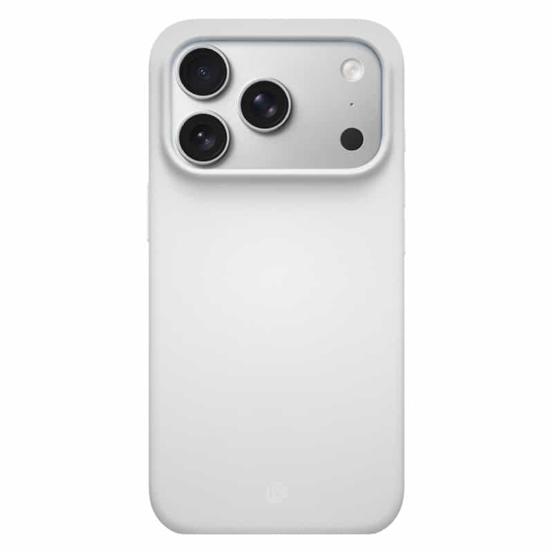 Funda en Silicona Líquida Magsafe iPhone Blanco 17 Pro